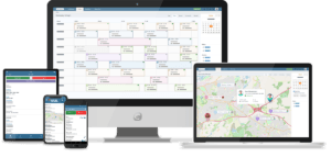 Commusoft being used across multiple devices