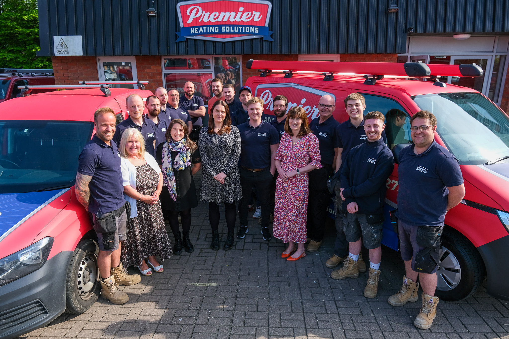 Premier heating solutions team