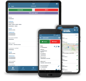 Commusoft on mobile devices