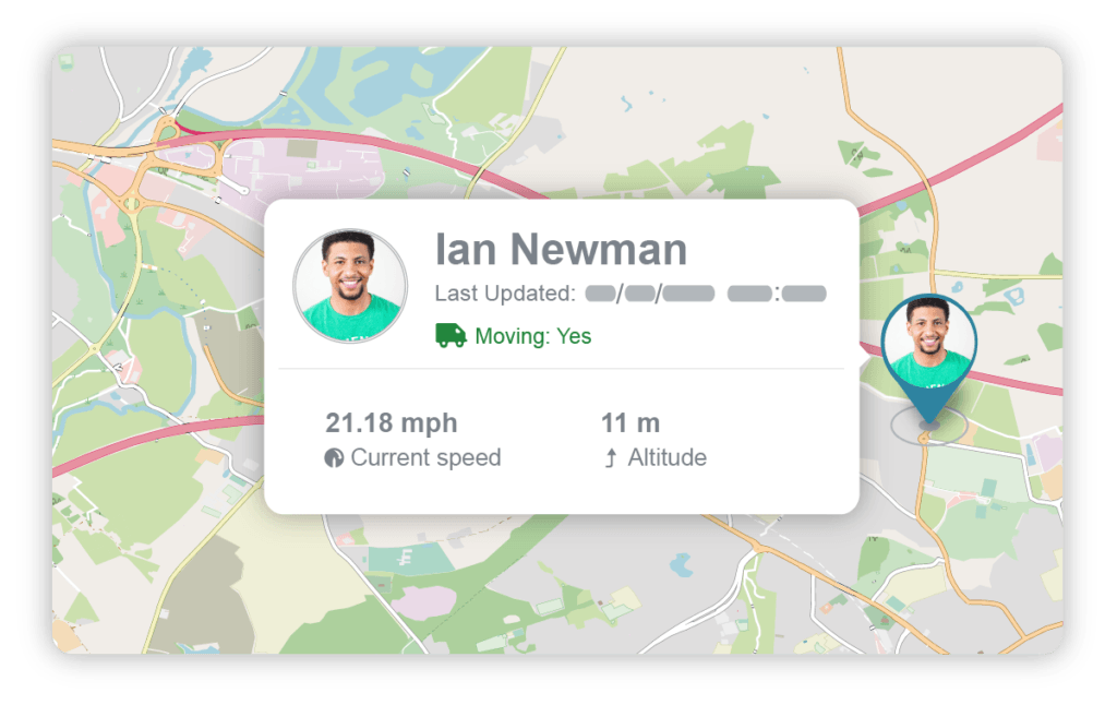 Real-time vehicle tracking live location