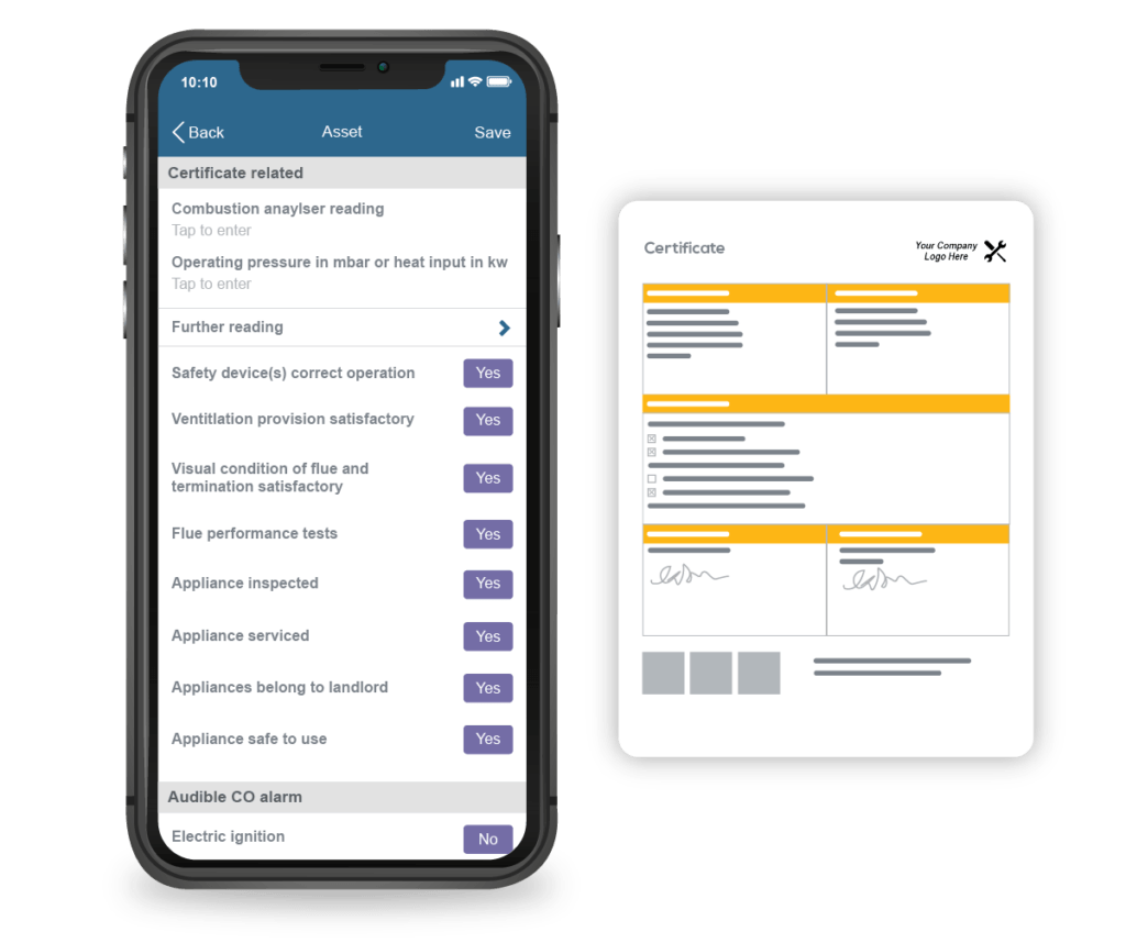 Asset management on mobile