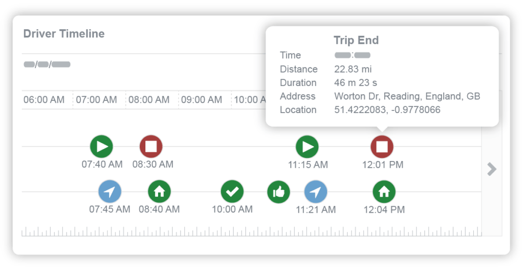 Tracking engineer location and job status