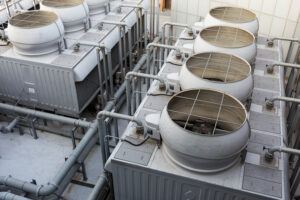 Ventilation systems on roof top