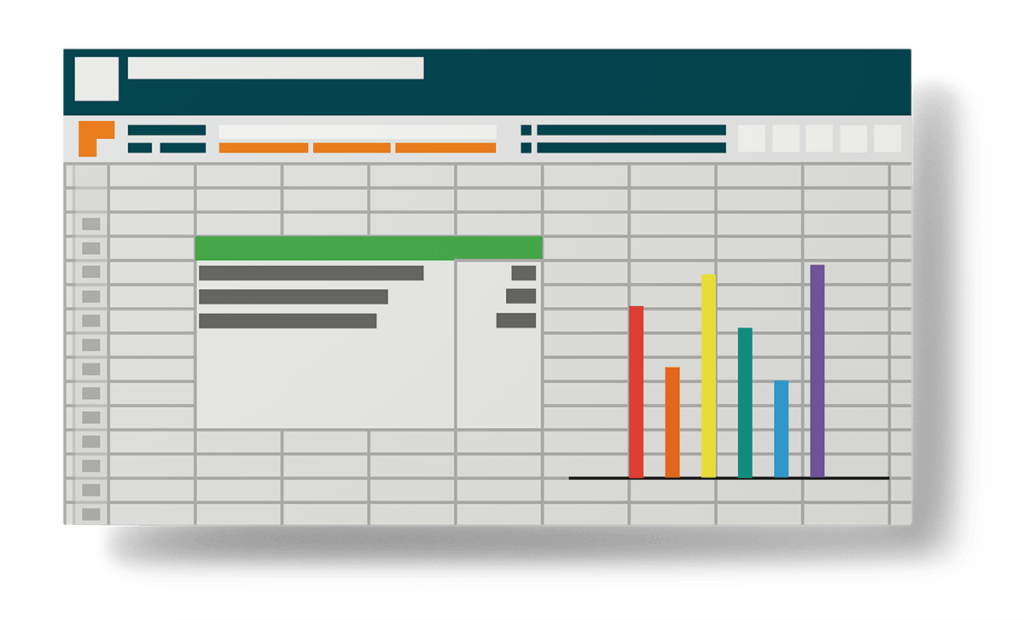 stock control spreadsheet cover