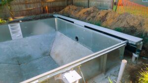 Installing a swimming pool