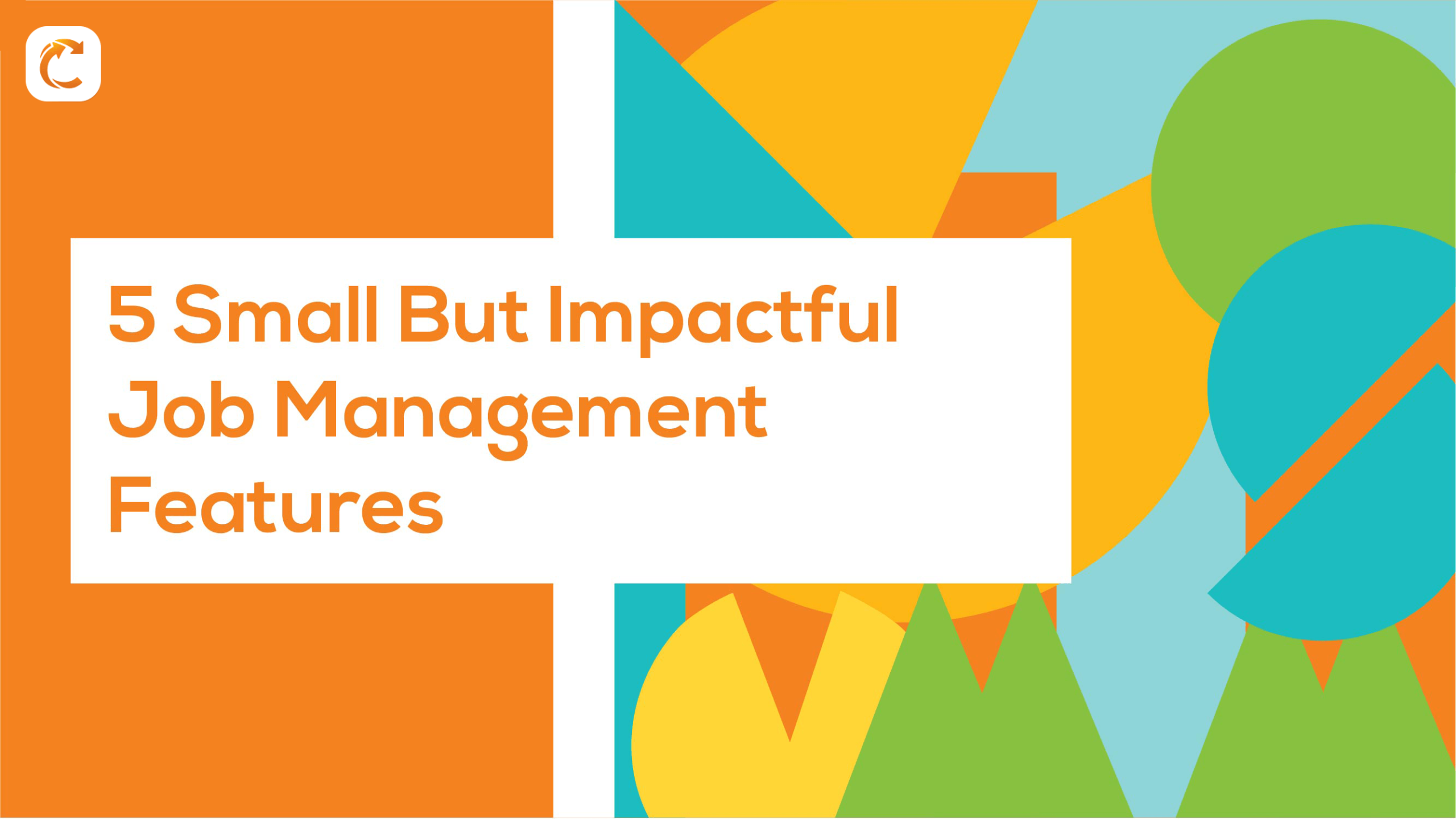 Small but impactful job management features