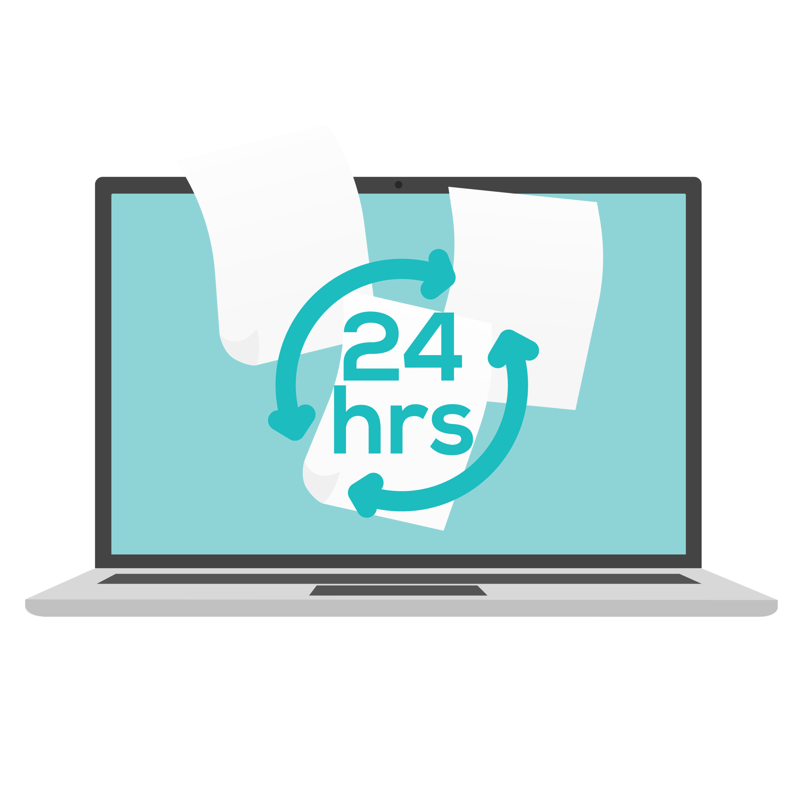 24 hour service icon