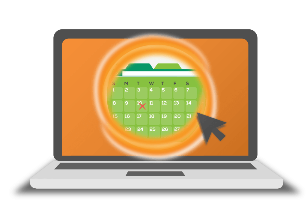 Customer portal software - Online booking form