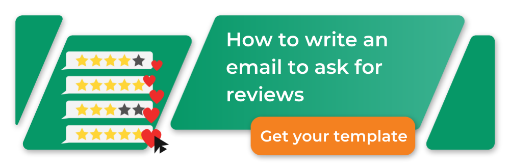Write an email to ask for reviews