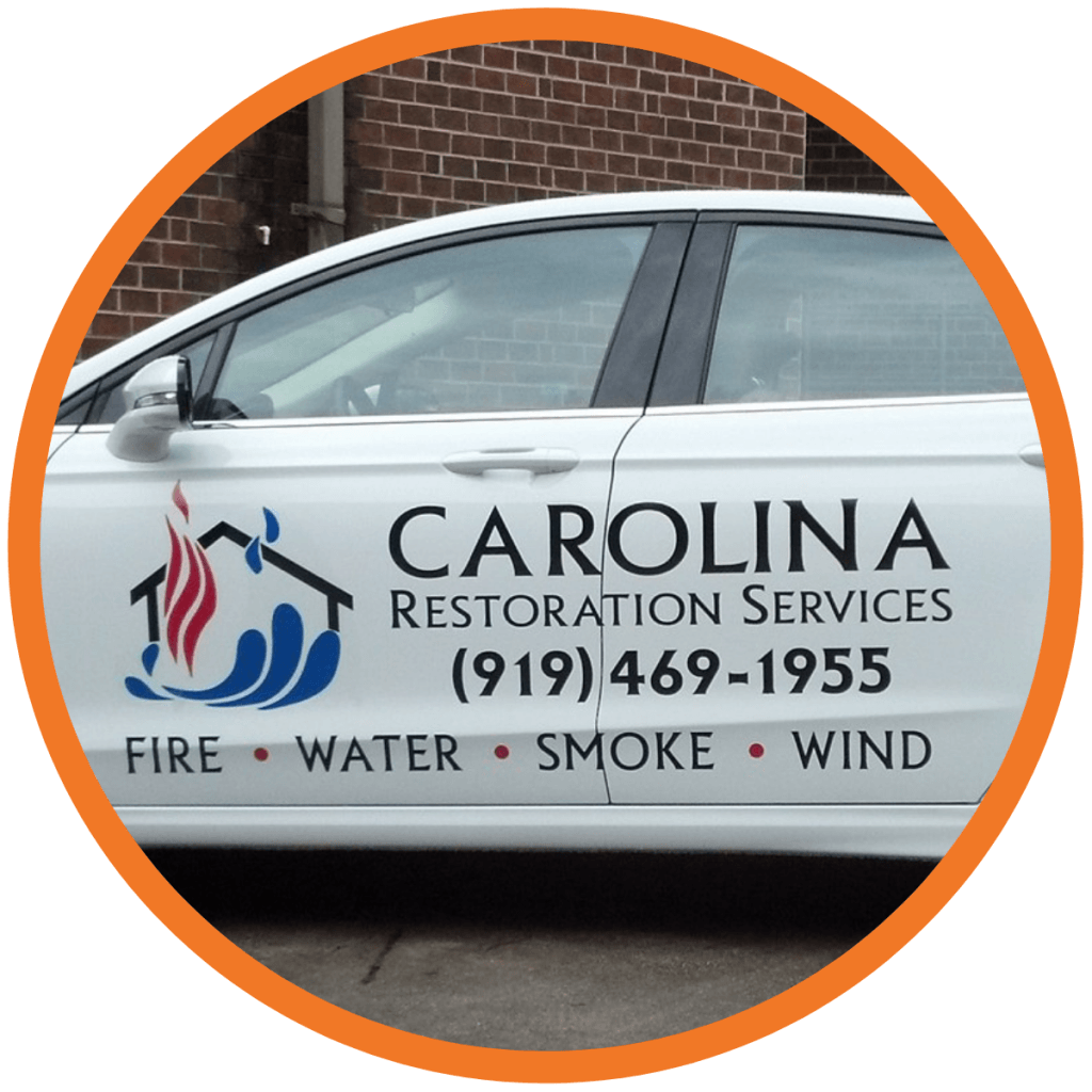 service van design example from carolina restoration services