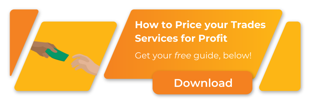 Price your trades services for profit