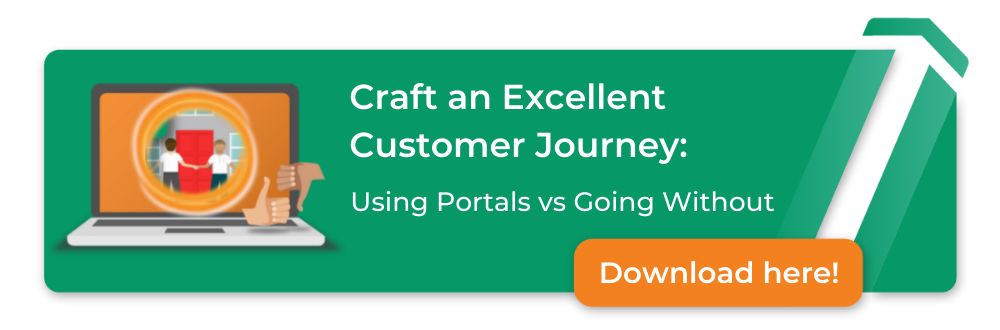 Customer journeys with portals