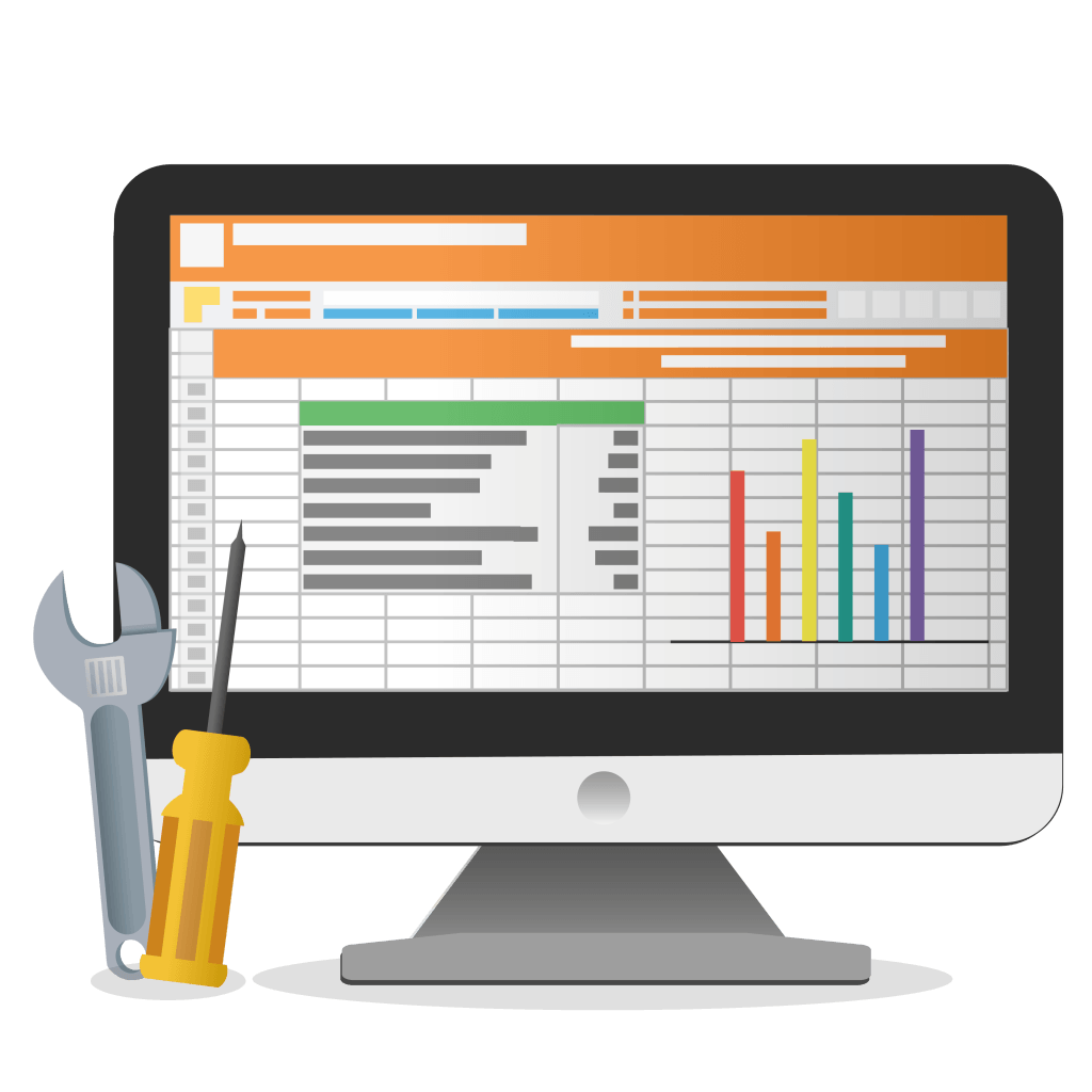 Computer tools tracking kpis and goals