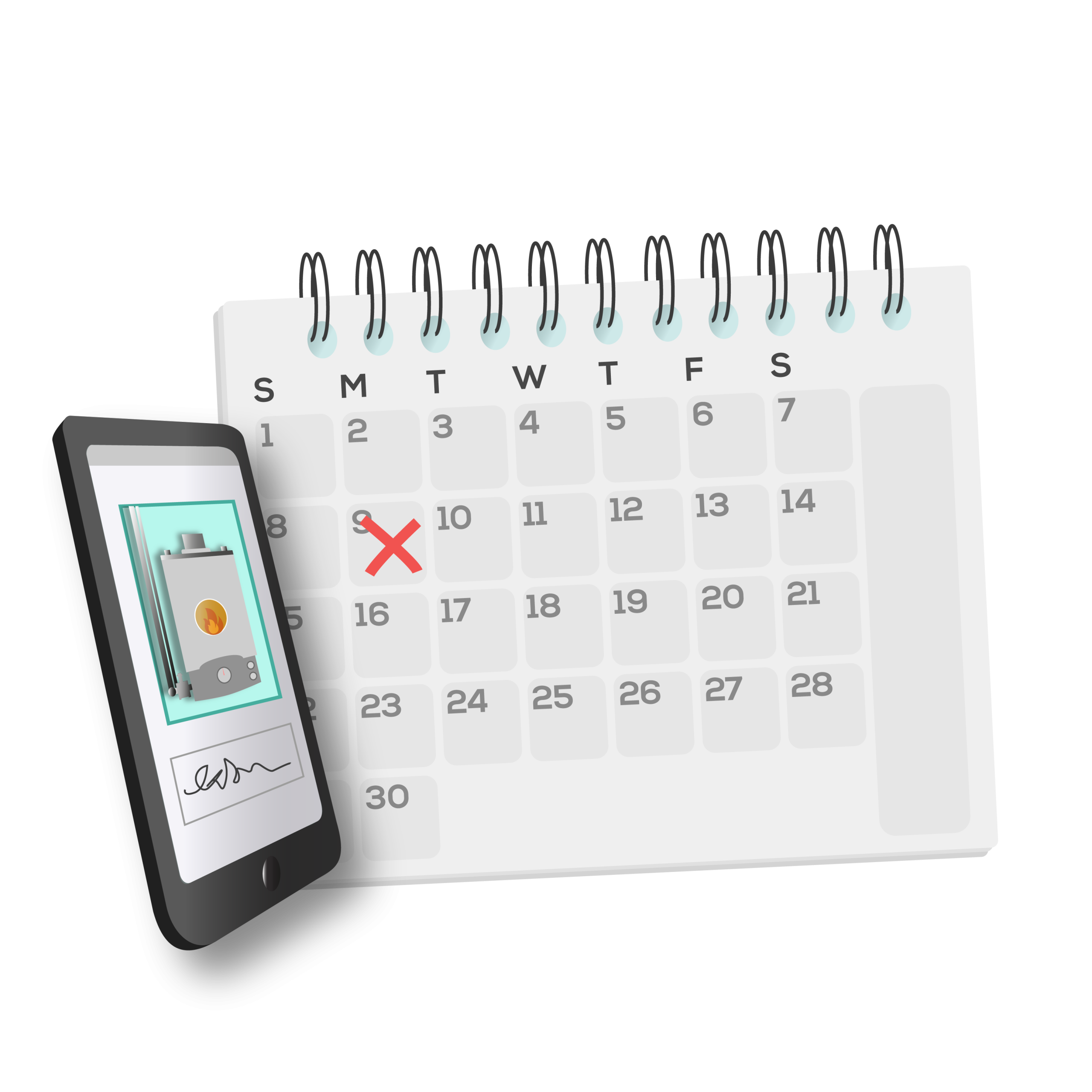Mobile calendar