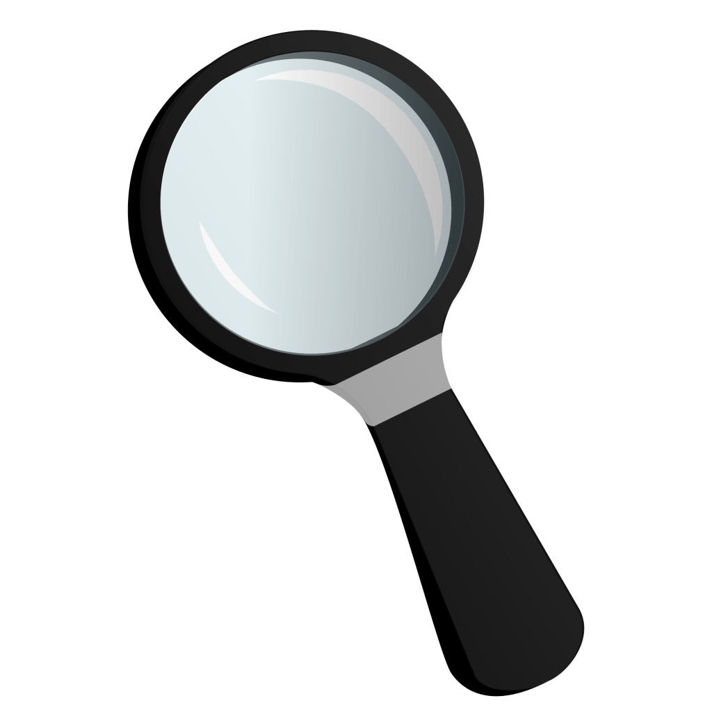Magnifying glass to look for common complaints