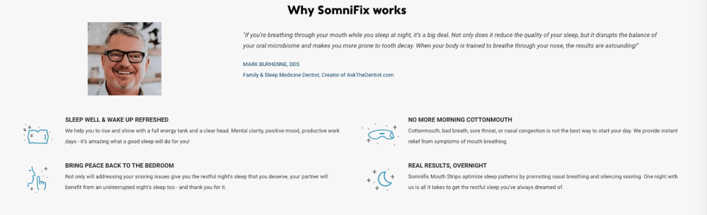 Somnifix website