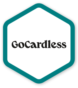 gocardless logo - instant bank pay transfer