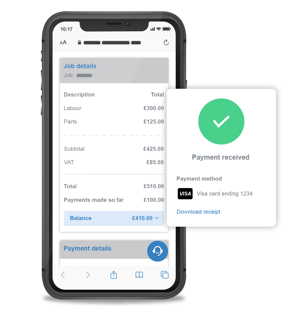 invoicing portal to pay online