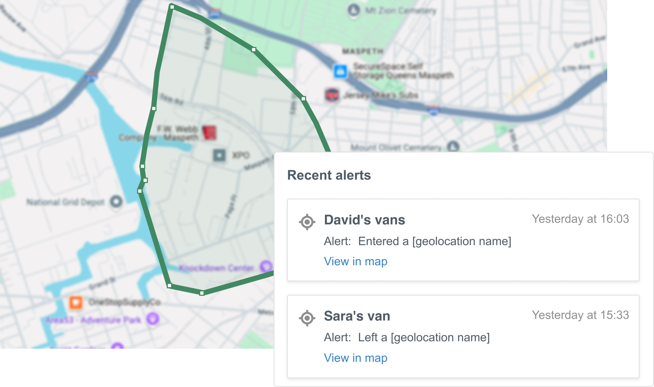 GPS geofencing